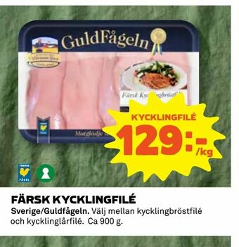 Coop Daglivs Färsk kycklingfilé erbjuda