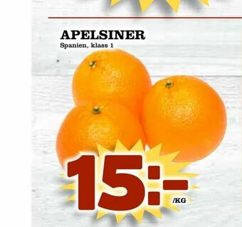 Din Mat Apelsiner erbjuda