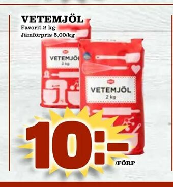 Din Mat Vetemjöl erbjuda