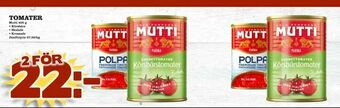 Din Mat Tomater erbjuda