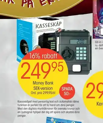 Money Bank SEK-version