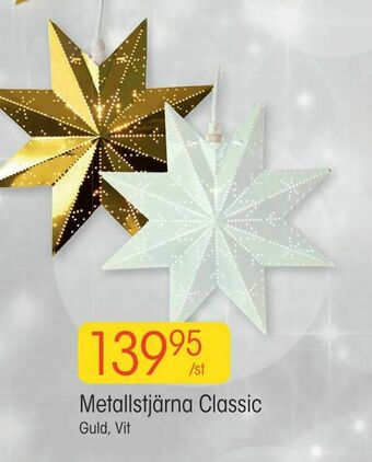 EKO Metallstjärna Classic erbjuda