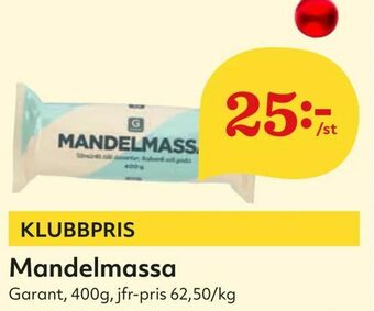 Hemköp Mandelmassa erbjuda