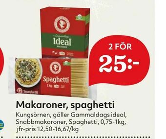 Hemköp Makaroner, spaghetti erbjuda