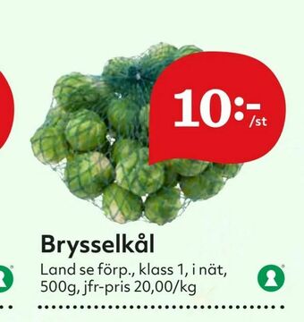 Hemköp Brysselkål erbjuda