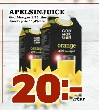 Apelsinjuice