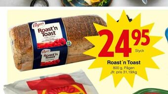 Matöppet Roast'n Toast erbjuda