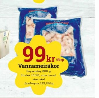minmatbutik Vannameiräkor erbjuda