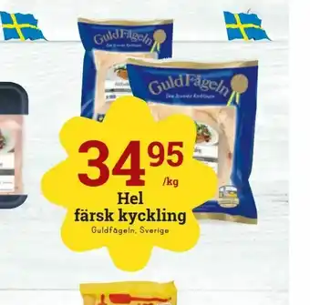 minmatbutik Hel färsk kyckling erbjuda