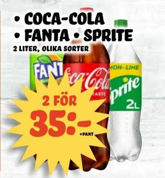 Nelins Coca-cola • Fanta • Sprite erbjuda