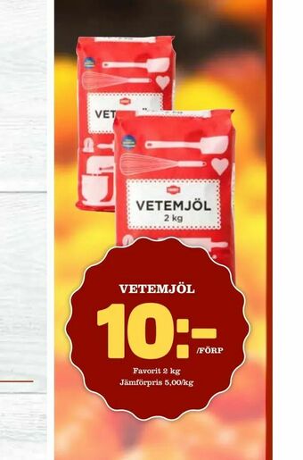 Nelins Vetemjöl erbjuda