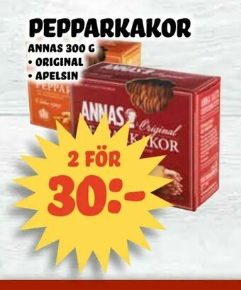 Nelins Pepparkakor erbjuda