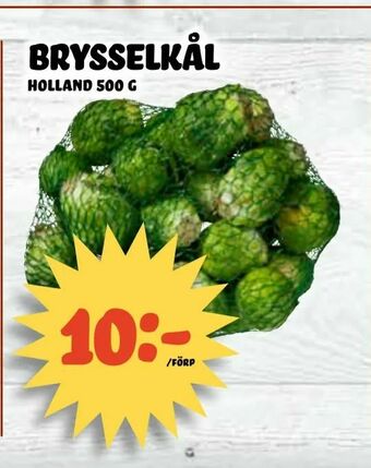 Nelins Brysselkål erbjuda