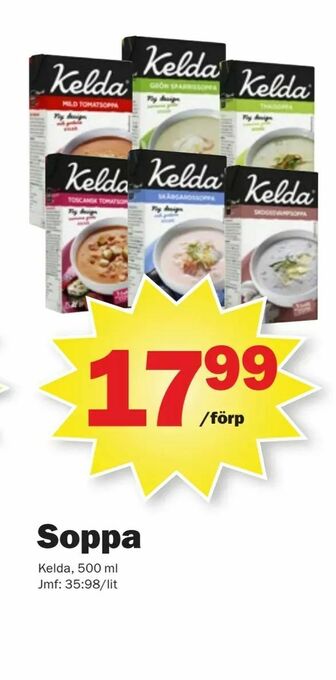 Pekås Soppa erbjuda