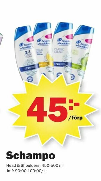 Pekås Schampo erbjuda