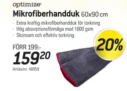 thansen Mikrofiberhandduk erbjuda