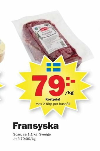 Pekås Fransyska erbjuda