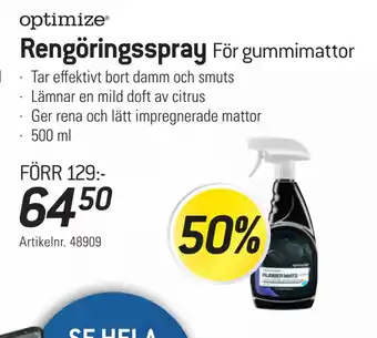 thansen Rengöringsspray erbjuda