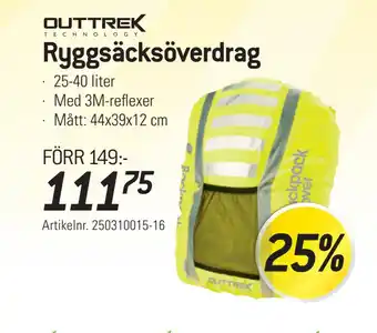 thansen Ryggsäcksöverdrag erbjuda