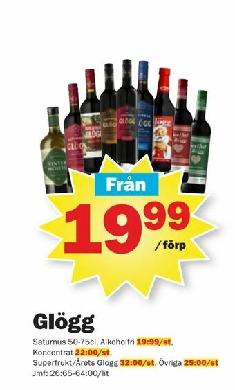 Pekås Glögg erbjuda