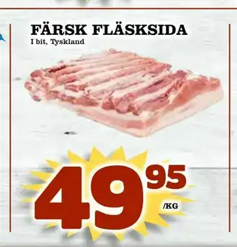 Prisma Mat Färsk fläsksida erbjuda