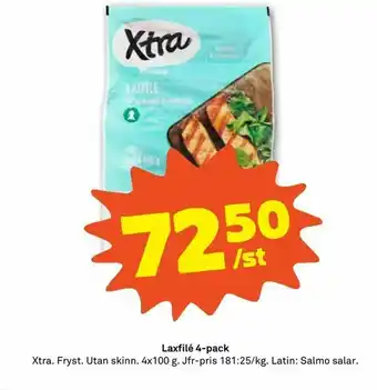 Stora Coop Laxfilé 4-pack erbjuda