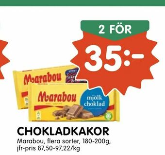 Tempo Chokladkakor erbjuda