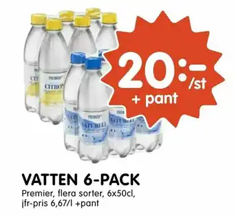 Vatten 6-pack