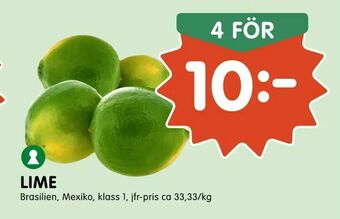 Tempo Lime erbjuda
