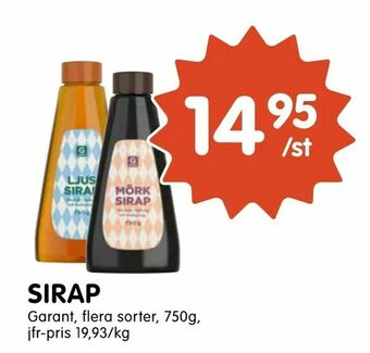 Tempo Sirap erbjuda