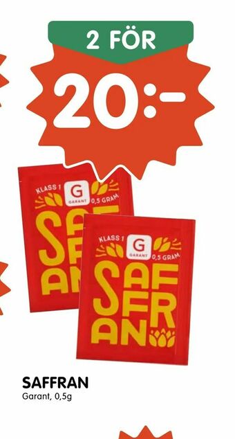 Tempo Saffran erbjuda