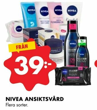ÖoB Nivea ansiktsvård erbjuda