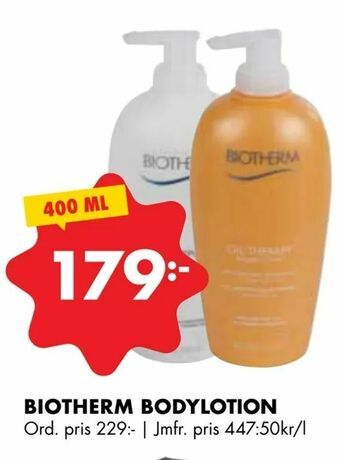 Biotherm bodylotion