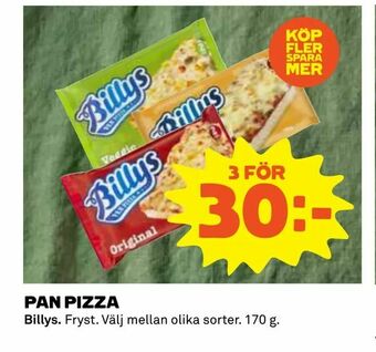 Coop Pan pizza erbjuda
