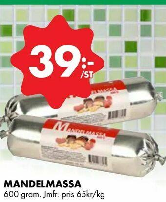 Mandelmassa