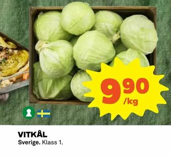 Coop Vitkål erbjuda