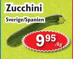 T-jarlen Zucchini erbjuda