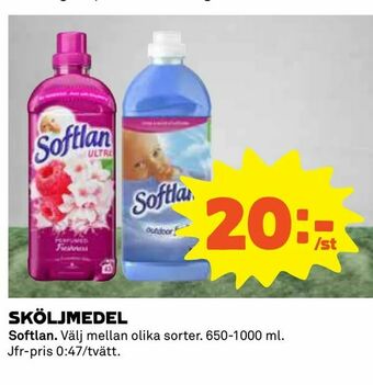 Coop Sköljmedel erbjuda