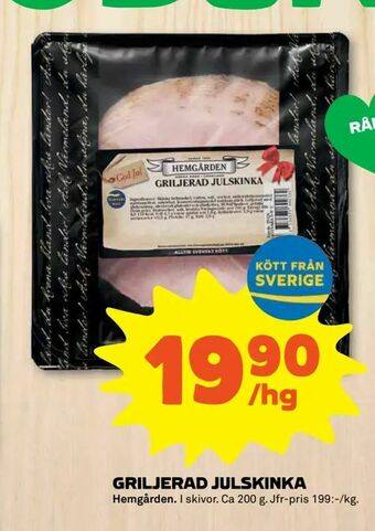 Coop Forum Griljerad julskinka erbjuda