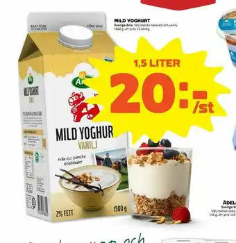 Coop Forum Mild yoghurt erbjuda