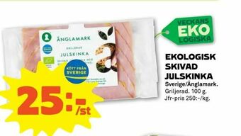 Coop Forum Ekologisk skivad julskinka erbjuda