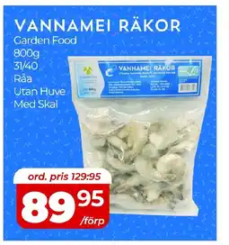 Matrix Butikerna Vannamei räkor erbjuda