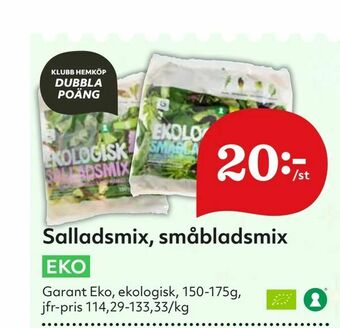 Salladsmix, småbladsmix