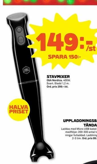 Stora Coop Stavmixer erbjuda