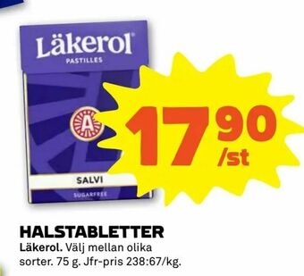 Stora Coop Halstabletter erbjuda