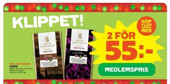Stora Coop Kaffe erbjuda