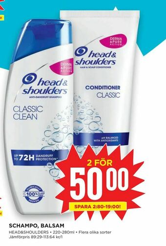 Willys Schampo, balsam erbjuda