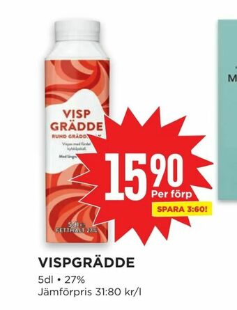 Willys Vispgrädde erbjuda