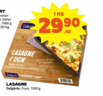 Coop Lasagne erbjuda