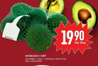 Willys Avokado i nät erbjuda